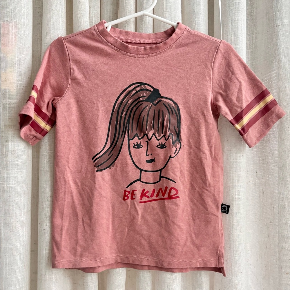 Rags “be kind” girls tee 2T